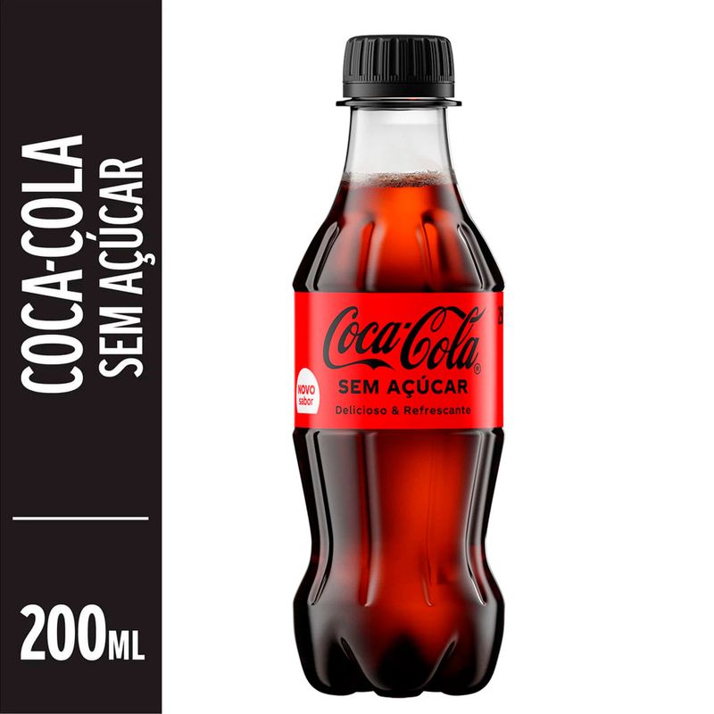 Refrigerante Sem Açúcar Coca-Cola Retornável 2L