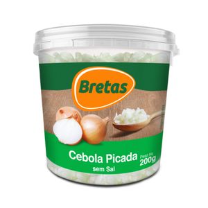 Cebola Bretas Picada Seco 200g