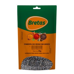 Pimenta Reino Bretas Grãos 40g