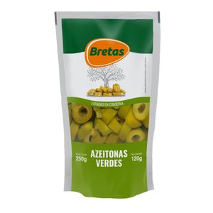 Azeitona Bretas Fatiada Sachê 120g