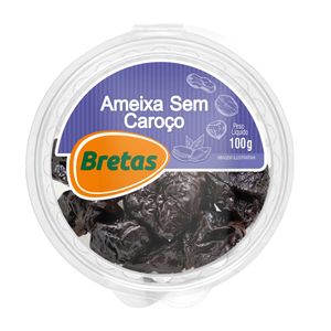 Ameixa Bretas Seca s/ Caroço 100g