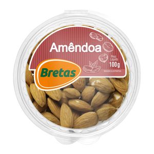 Amêndoa Bretas Chilena Natural 100g