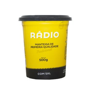 Manteiga Radio c/ Sal 500g