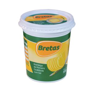 Manteiga Bretas Pote 500g