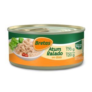 Atum Bretas Ralado em Óleo 170g