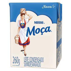 Leite Condensado Moça Semidesnatado 260g