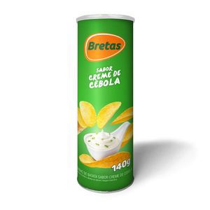 Batata Tubo Bretas Creme de Cebola 140g