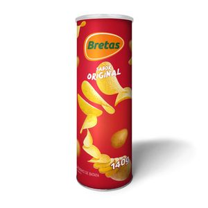 Batata Tubo Bretas Original 140g