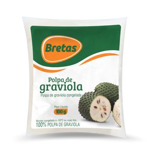 Polpa Fruta Bretas Graviola 100g