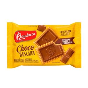 Biscoito Bauducco Choco Biscuit Chocolate ao Leite 36g