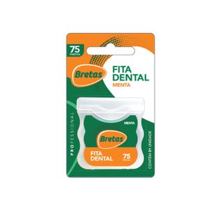 Fita Dental Bretas Menta 75 Metros