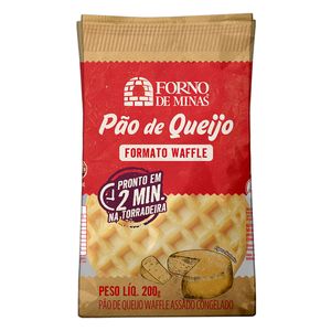 Pão de Queijo Forno de Minas Formato Waffer 200g