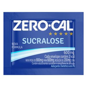 Adoçante em Pó Zero Cal Sucralose 30g Caixa c/ 50 Unid