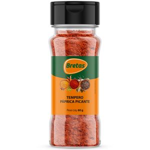 Páprica Picante Bretas Pote 60g