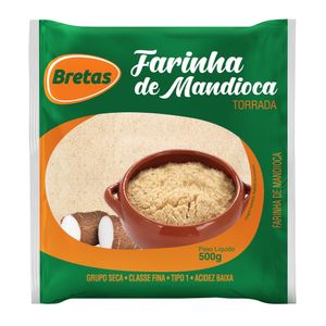 Farinha de Mandioca Bretas Torrada 500g