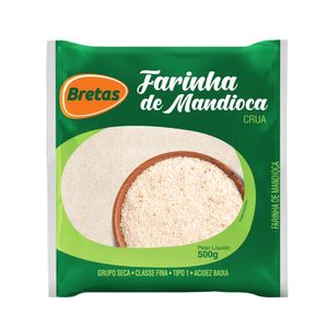 Farinha de Mandioca Bretas Crua 500g