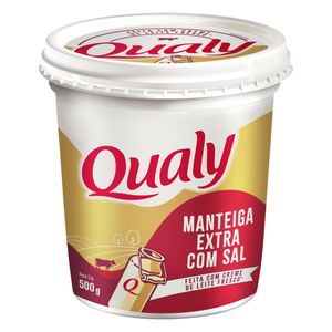 Manteiga Qualy Extra c/ Sal Pote 500g