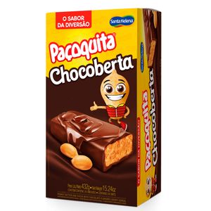 Paçoquita Santa Helena c/ Cobertura De Chocolate 432g