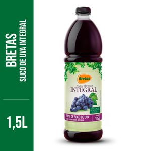 Suco de Uva Bretas Integral Pet 1.5l