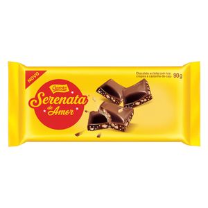 Chocolate em Barra Garoto ao Leite Serenata de Amor 90g