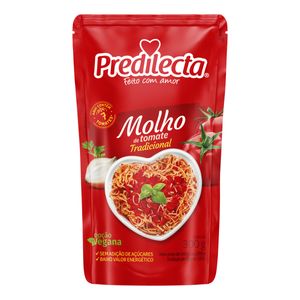 Molho de Tomate Predilecta Tradicional Sachê 300g