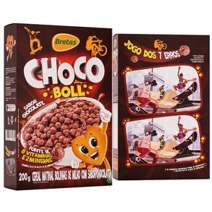 Cereal Matinal Bretas Choco Boll 200g