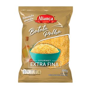 Batata Palha Aliança Extra Fina Pacote 300g