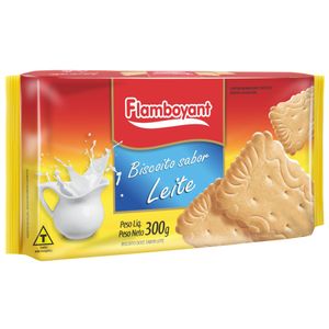 Biscoito Doce Flamboyant Leite 300g