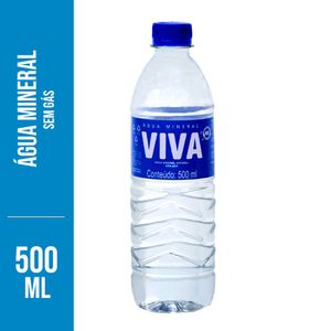 Água Mineral Viva s/ Gás Garrafa 500ml