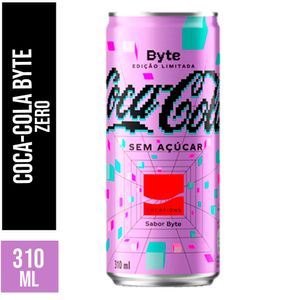 Refrigerante Coca-Cola Byte s/ Açúcar Edição Limitada Lata 310ml