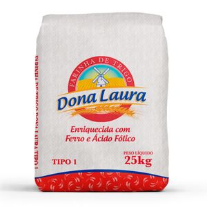 Farinha de Trigo Dona Laura 25Kg