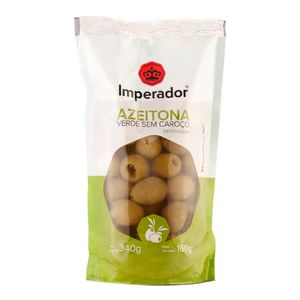 Azeitona Verde Imperador s/ Caroço Pouch 160g