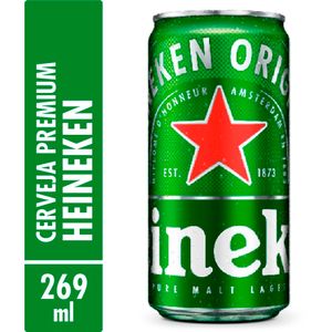 Cerveja Heineken Lata 269ml