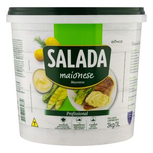 Maionese Salada Profissional Tradicional Balde 3Kg