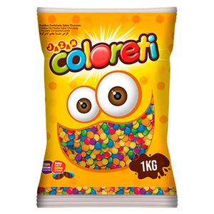 Mini Confeito Coloreti Jazam Sortidos 1Kg