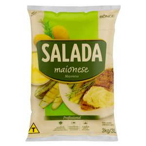 Maionese Salada Cremosa Tradicional Bag 3Kg