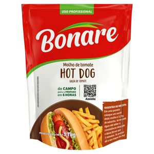 Molho de Tomate Bonare Hot Dog Sachê 1.7Kg