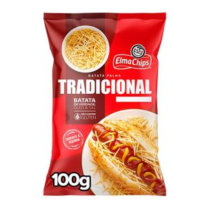 Batata Palha Tradicional Elma Chips Sachê 100g