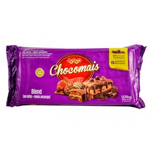 Cobertura Chocolate em Barra Jazan Chocomais Blend 1.01Kg