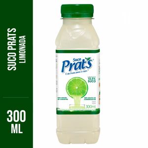 Suco Prats Limonada Adoçada Garrafa 300ml