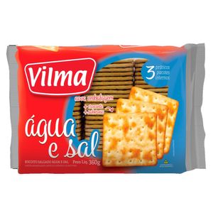 Biscoito Água e Sal Vilma 360g