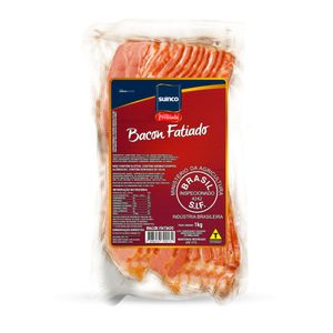 Bacon Suinco Cozinha Premiada Fatiado 1Kg