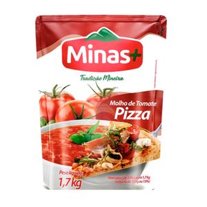 Molho de Tomate Minas Mais Pizza Sachê 1.7Kg