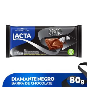 Chocolate Lacta ao Leite Diamante Negro 80g