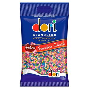 Confeito Granulado Dori Colorido Pacote 120g