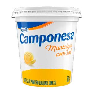 Manteiga Camponesa c/ Sal Pote 500g