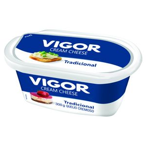 Cream Cheese Vigor Trad Pote 300g