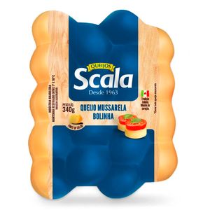 Queijo Mussarela Scala Bolinha 340g