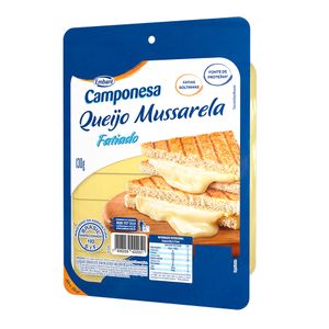 Queijo Mussarela Camponesa Fatiado 130g