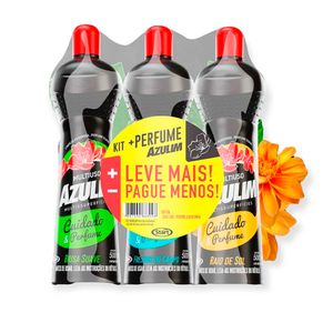 Kit Limpador Azulim Multiuso Black 500ml c/ 3 Unid Leve + Pague -